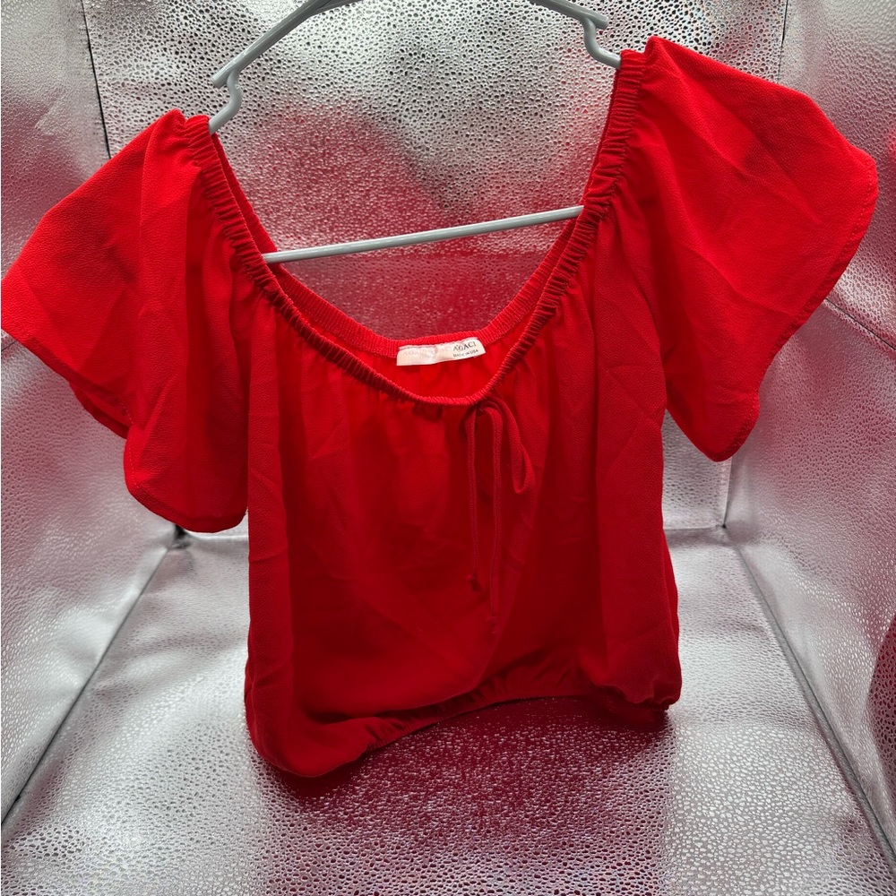 Red Women's Top